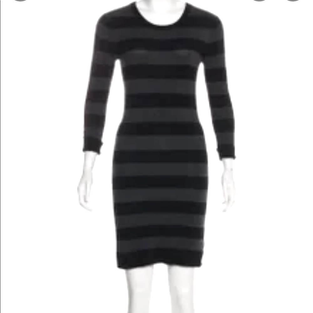 French Connection Bambi Stripe Sweater Dress.